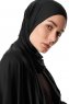 Melek - Hijab Jersey Premium Noir - Ecardin