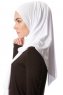 Melek - Hijab Jersey Premium Blanc - Ecardin