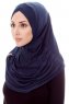 Mia - Hijab Al Amira Bleu Marin One-Piece - Ecardin