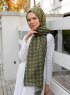 Nakia - Hijab à Motifs Kaki - Sal Evi