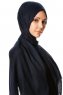 Nalini - Hijab Bleu Marin - Özsoy