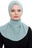 Narin - Hijab Crepe Pratique One-Piece Menthe