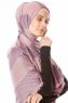 Necla - Hijab Deux Couleurs Rose Foncé - Özsoy