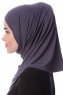 Nehir - Hijab 2-Piece Al Amira Gris Foncé