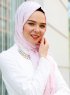 Nesrin - Hijab à Motifs Rose - Sal Evi