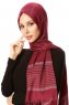 Nihal - Hijab Burgundy - Özsoy