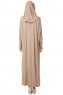 Nisa - Robe De Prière Taupe - Miss Halima