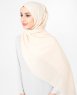 Nude - Aprikos Bomull Voile Hijab Sjal InEssence Ayisah 5TA50c