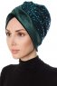 Nurten - Turban Vert Foncé