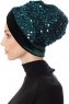 Nurten - Turban Vert Foncé