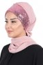 Olga - Hijab Pratique Vieux Rose & Vieux Rose