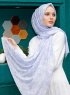 Pariza - Hijab à Motifs Gris