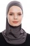 Pinar - Hijab Sport Anthracite - Ecardin