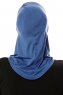 Pinar - Hijab Sport Bleu - Ecardin