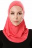 Pinar - Hijab Sport Framboise - Ecardin