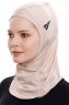 Pinar - Hijab Sport Taupe Clair - Ecardin