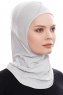 Pinar - Hijab Sport Gris Clair - Ecardin