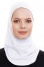 Pinar - Hijab Sport Blanc - Ecardin