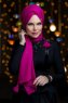 Queen Fuchsia Hijab Sjal Muslima Wear 310119b