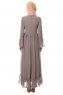 Samiya - Robe Chiffon Gris - Burun