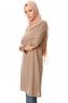 Sarah - Tunique Taupe - Miss Halima