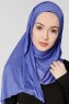 Seda Blålila Jersey Hijab Sjal Ecardin 200246a