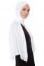 Seda - Hijab Jersey Blanc - Ecardin