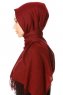 Selin - Hijab Pashmina Burgundy - Özsoy