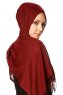 Selin - Hijab Pashmina Burgundy - Özsoy