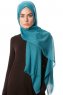 Selma - Hijab Vert Pétrole - Gülsoy