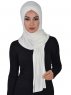 Sofia - Hijab Coton Pratique Crème