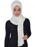 Sofia - Hijab Coton Pratique Crème
