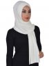 Sofia - Hijab Coton Pratique Crème