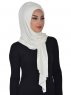 Tamara - Hijab Coton Pratique Crème