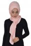 Tamara - Hijab Coton Pratique Vieux Rose