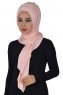 Tamara - Hijab Coton Pratique Vieux Rose