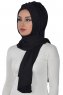 Tamara - Hijab Coton Pratique Noir