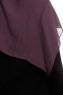 Yara - Hijab Crepe Pratique One-Piece Violet