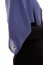 Yara - Hijab Crepe Pratique One-Piece Royal Blue