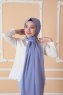 Zahra - Hijab En Crêpe Denim - Mirach