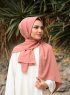 Zahra - Hijab En Crêpe Dusky Rose - Mirach