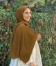 Zahra - Hijab En Crêpe Camel - Mirach