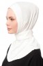 Zeliha - Hijab Pratique Viscose Crème