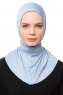 Zeliha - Hijab Pratique Viscose Bleu Clair