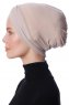 Zeynep - Bonnet Parizien Taupe Clair - Ecardin