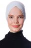 Zeynep - Bonnet Parizien Gris Clair - Ecardin
