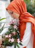 Malika - Hijab Orange - Sal Evi