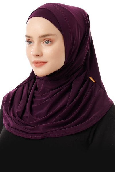 Esma - Hijab Amira Prune - Firdevs