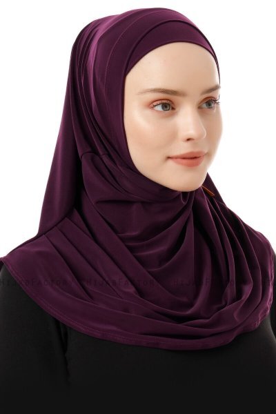 Esma - Hijab Amira Prune - Firdevs