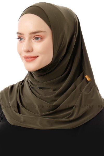 Esma - Hijab Amira Kaki - Firdevs
